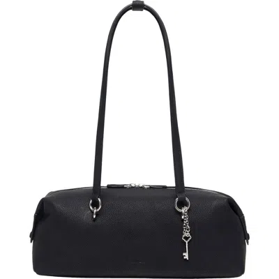 Oryany Martin Leather Shoulder Bag In Black