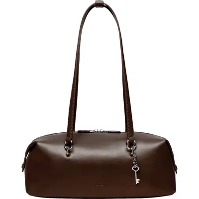 Oryany Martin Leather Shoulder Bag In Brown