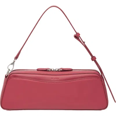 Oryany Mini Canna Leather Shoulder Bag In Pink