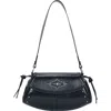 Oryany Moroccan Stud Shoulder Bag In Black