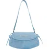 Oryany Moroccan Stud Shoulder Bag In Blue