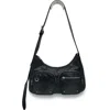 Oryany Out Pocket Leather Shoulder Bag In Black