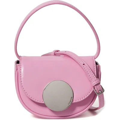 Oryany Petite Lottie Leather Top Handle Bag In Cool Pink