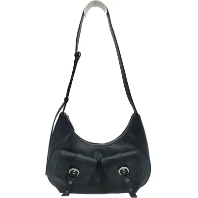 Oryany Rodeo Suede Shoulder Bag In Black
