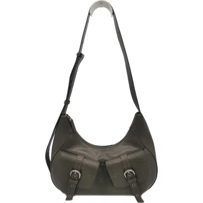 Oryany Rodeo Suede Shoulder Bag In Hazel