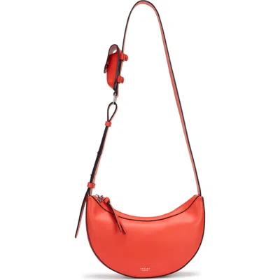 Oryany Rookie Crescent Crossbody Bag In Orange