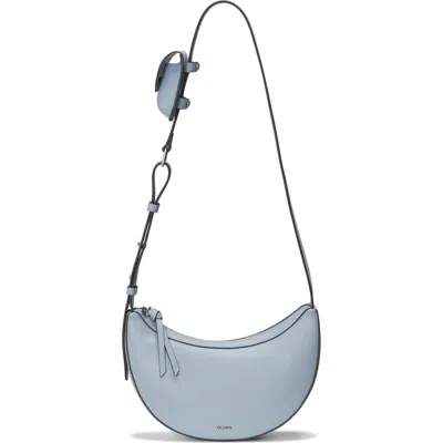 Oryany Rookie Crescent Leather Crossbody Bag In Blue