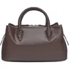 Oryany Roy Leather Satchel In Brown