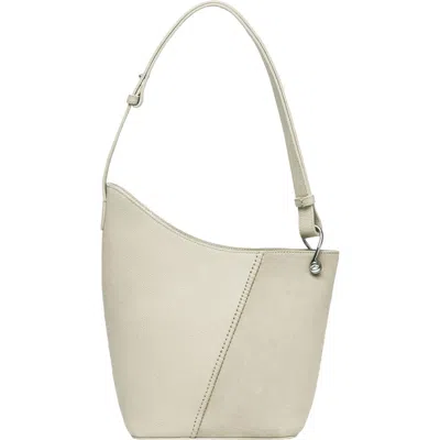 Oryany Sage Bucket Shoulder Bag In White