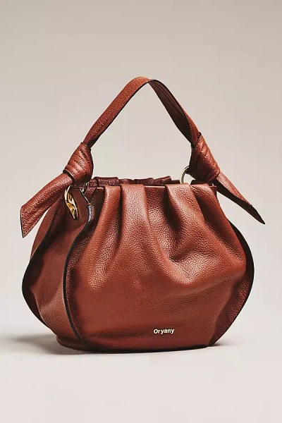 Oryany Selena Bucket Bag In Brown