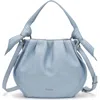 Oryany Selena Leather Bucket Bag In Blue