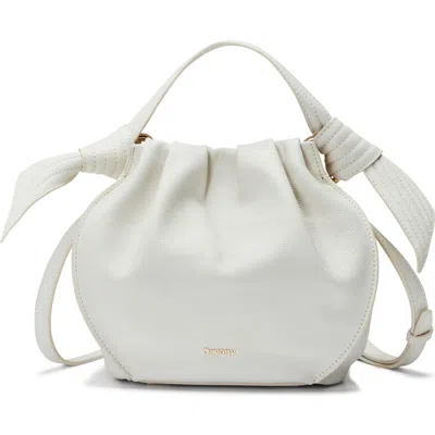 Oryany Selena Leather Bucket Bag In Cloud