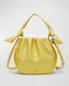Oryany Selena Leather Bucket Bag In Golden Yellow