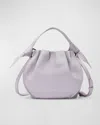 Oryany Selena Leather Bucket Bag In Stock Purple
