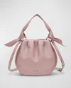 ORYANY SELENA LEATHER BUCKET BAG
