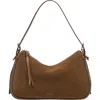 Oryany Small Lauren Leather Shoulder Bag In Brown