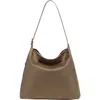 Oryany Sophia Nylon Shoulder Bag In Brown