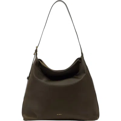 Oryany Sophia Nylon Shoulder Bag In Brown