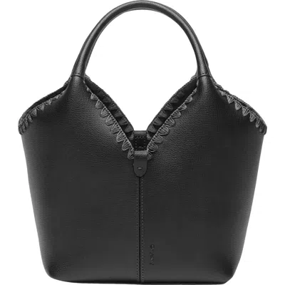 Oryany Vanessa Leather Satchel In Black