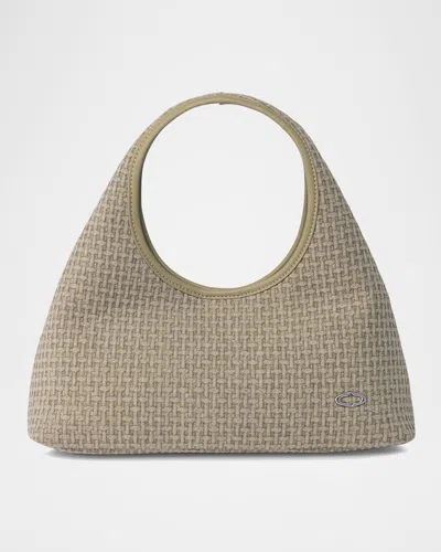 Oryany Waffle Canvas Top-handle Bag
