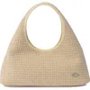 Oryany Waffle Canvas Tote In Cantaloupe