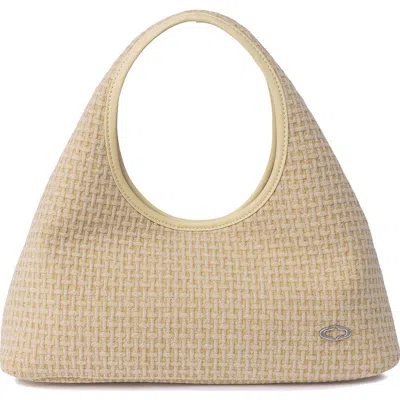 Oryany Waffle Canvas Tote In Cantaloupe