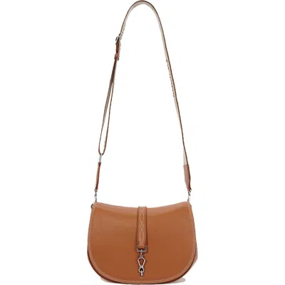 ORYANY ORYANY WESTERN STITCH SADDLE CROSSBODY BAG