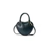 Oryany Heart Mini Leather Top-handle Bag In Black