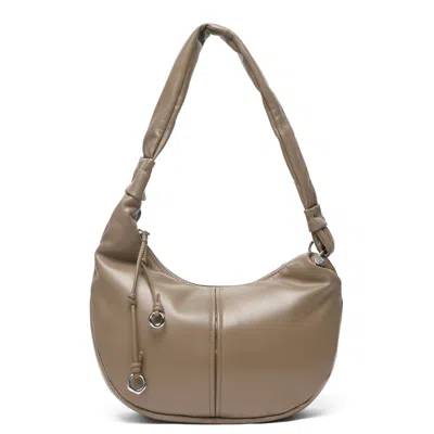 ORYANY WOMEN'S BROWN ORYANY - BECCA LIGHT KHAKI SHOULDER BAG