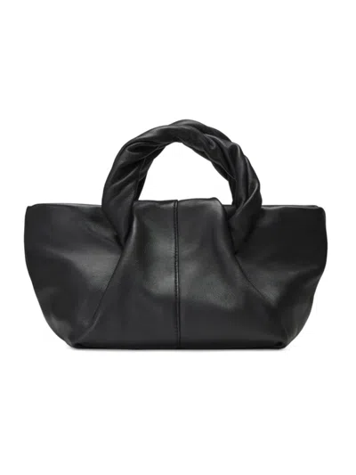 Oryany Women's Cozy Twist Handle Leather Crossbody Bag In Black
