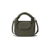 Oryany Anaan Leather Tote Crossbody Bag In Green