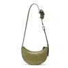 Oryany Women's Green Rookie Croco Crossbody - Leaf Olive
