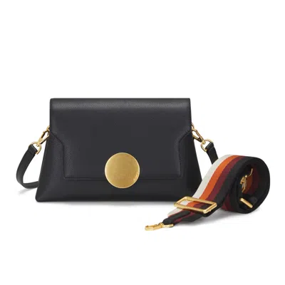 Oryany Women's Lottie Flap Crossbody Black