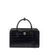 Oryany Women's  - Claude Croco Black Satchel Bag In Black