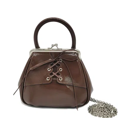 ORYANY WOMEN'S ORYANY LACE UP SATCHEL - BROWN