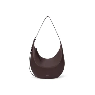 Oryany Women's Red  Crescent Shoulder - Hobo Bag - Sepia