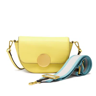 Oryany Women's Yellow / Orange Lottie Saddle Crossbody -banana