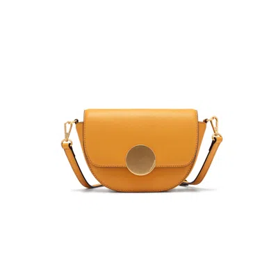 Oryany Women's Yellow / Orange Lottie Saddle Crossbody -shadow Yellow