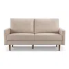Os Home And Office Furniture 69 Inch Wide Upholstered Two Cushion Sofa With Square Arms