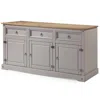 Os Home And Office Furniture Model Cog917 Cottage Series Wood Buffet Sideboard In Corona Gray