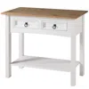 Os Home And Office Furniture Model Cow934 Cottage Series Wood Hall Table In Corona Snow