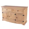 Os Home And Office Furniture Wood Buffet Sideboard In Corona Brown