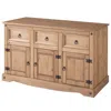 Os Home And Office Furniture Wood Buffet Sideboard In Corona Brown