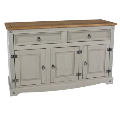 Os Home And Office Furniture Wood Buffet Sideboard In Corona Gray