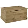 Os Home And Office Furniture Wood Storage Trunk In Corona Brown