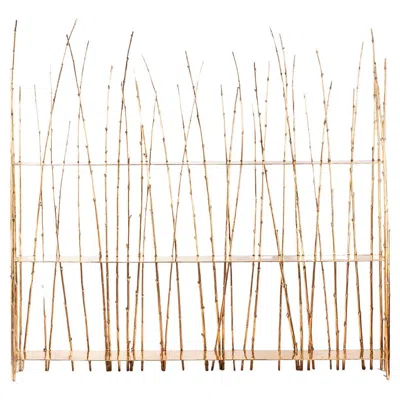 Pre-owned Osanna Visconti Di Modrone , Bambù, Bookshelf (large), Bronze, Italy, 2023 In Gold
