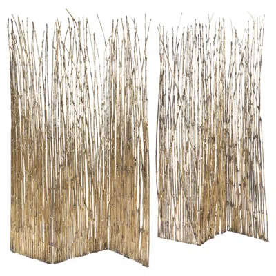 Pre-owned Osanna Visconti Di Modrone , Bambù, Screen (large), Bronze, Italy, 2023 In Gold