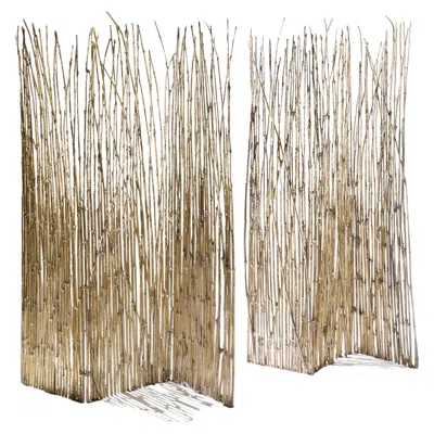 Pre-owned Osanna Visconti Di Modrone , Bambù, Screen (small), Bronze, Italy, 2023 In Gold