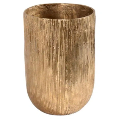 Pre-owned Osanna Visconti Di Modrone , Raggi, Bronze Planter, Italy, 2016 In Gold