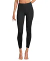 Oscalito Ribbed Wool & Silk Leggings In Black